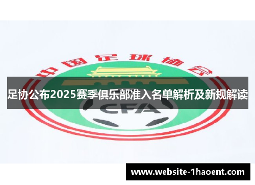 足协公布2025赛季俱乐部准入名单解析及新规解读